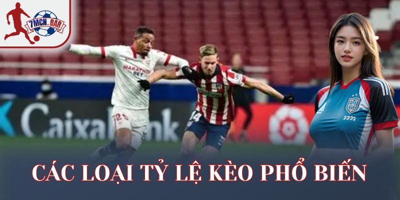 Các loại tỷ lệ kèo phổ biến